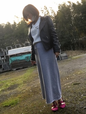 「NET（ネット）のアイテム（パンプス）」を使った、chimiさん（レディース・153cm）の春コーディネート