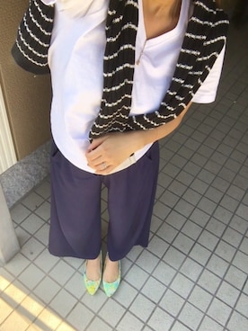 「NET（ネット）のアイテム（パンプス）」を使った、chimiさん（レディース・153cm）の春コーディネート