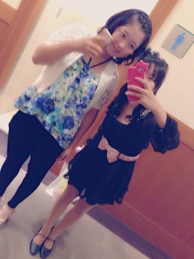 「結婚式」｜るなきゅーさん（レディース・146cm・10代）の夏コーディネート