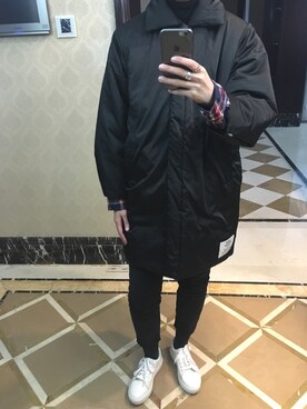 「CHEAP MONDAY（チープマンデイ）のアイテム（ダウンジャケット/コート）」を使った、ray1234さん（レディース・165cm）の春コーディネート