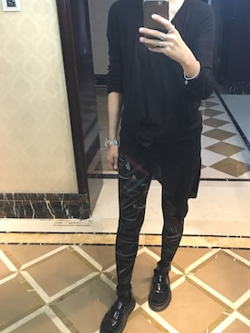 「Dr. Martens（ドクターマーチン）のアイテム（ビーチサンダル）」を使った、ray1234さん（レディース・165cm）の夏コーディネート