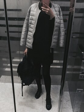 「Abercrombie&Fitch（アバークロンビーアンドフィッチ）のアイテム（その他アウター）」を使った、xxNominxxさん（レディース・169cm）の春コーディネート