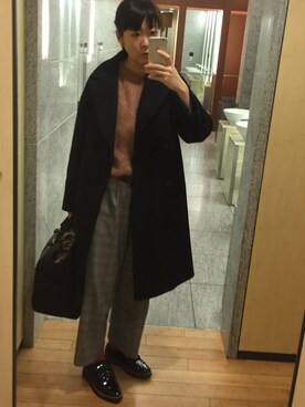 眉毛さん（レディース・169cm）の冬コーディネート