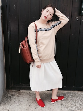 「FREIKNOCK（ フライノック）のアイテム」を使った、DORIDORINOLITERさん（レディース・160cm）の春コーディネート