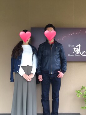 「スカンツGU」｜maaakkoさん（レディース・158cm）の春コーディネート