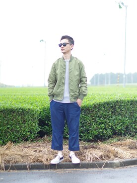ⅢⅨⅥⅨさん（メンズ・172cm）の春コーディネート