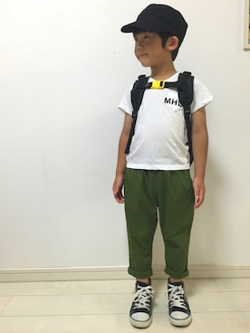 「ドラフトCO」｜「アイテム（その他）」を使った、tⅲ♥︎brothersさん（キッズ・110cm）の夏コーディネート