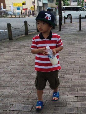 「UNIQLOコーデ」｜sjiさん（キッズ・100cm）の夏コーディネート