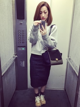 「すっかり秋モード」｜Mao Shimomiseさん（レディース・162cm）の秋コーディネート
