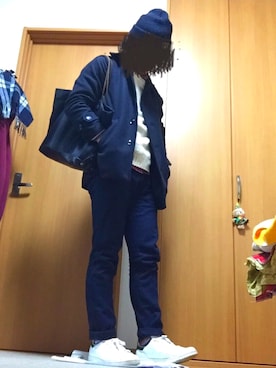 ニワンゴさん（メンズ・170cm）の冬コーディネート