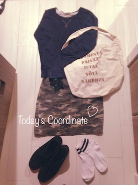 もしゃもしゃさん（レディース・156cm）の春コーディネート