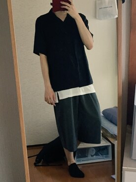 Satoさん（メンズ・173cm）の夏コーディネート