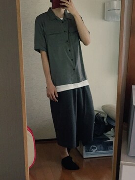 Satoさん（メンズ・173cm）の夏コーディネート