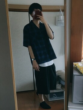 Satoさん（メンズ・173cm）の夏コーディネート