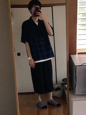 Satoさん（メンズ・173cm）の夏コーディネート