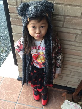 いろぴぴぴさん（キッズ・100cm）の春コーディネート