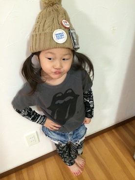 いろぴぴぴさん（キッズ・100cm）の春コーディネート