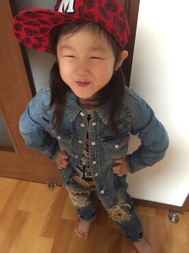 いろぴぴぴさん（キッズ・100cm）の春コーディネート