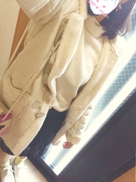 mofmoさん（レディース・160cm）の冬コーディネート