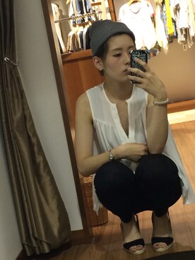 AYN KNIさん（レディース・171cm）の夏コーディネート