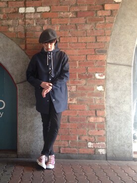 「stutterheim」｜SHOGOさん（メンズ・179cm）の冬コーディネート