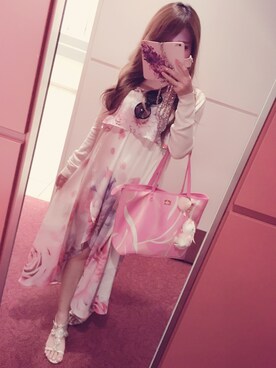 「Rady（レディー）のアイテム（バッグ）」を使った、妃妃さん（レディース・158cm）の秋コーディネート