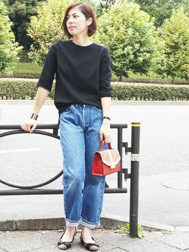 小川　オデット エ オディール スタッフさんのコーディネート