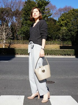 小川　オデット エ オディール スタッフさんのコーディネート