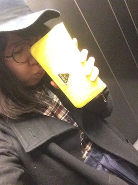 「JOYRICH（ジョイリッチ）のアイテム（財布/小物）」を使った、Eveさん（レディース・161cm）の冬コーディネート