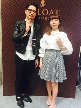 「Charlotte Olympia（シャーロットオリンピア）のアイテム（その他シューズ）」を使った、韋耀婷Pinky小兔喵さん（レディース・158cm）の秋コーディネート