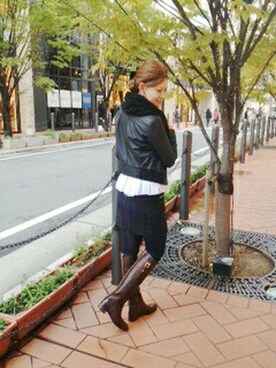 NISHIKOさん（レディース・165cm）の秋コーディネート