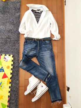 4qqqさん（レディース・168cm）の春コーディネート