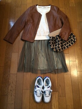 micさん（レディース・163cm）の春コーディネート