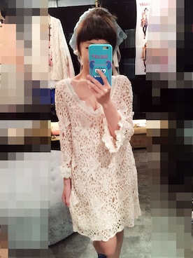 「TAIPEI」｜「アイテム（チュニック）」を使った、SHiNY SPOさん（レディース・155cm）の冬コーディネート