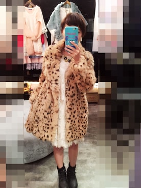 「lady」｜「アイテム（ジャケット/アウター）」を使った、SHiNY SPOさん（レディース・155cm）の冬コーディネート