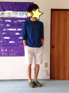 くらもっちさん（メンズ・171cm）の夏コーディネート