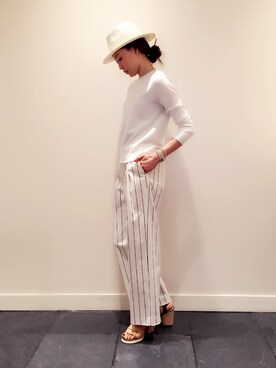 「Robert Clergerie」｜mizuguchi ayaeさん（レディース・168cm）の春コーディネート