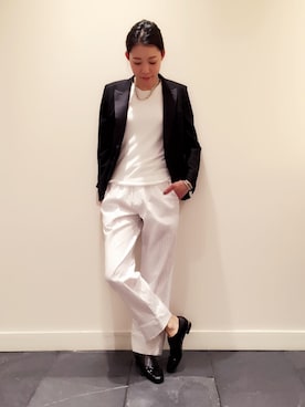 「ASTRAET（アストラット）のアイテム（ジャケット/アウター）」を使った、mizuguchi ayaeさん（レディース・168cm）の春コーディネート