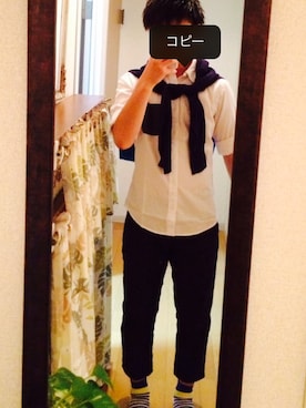 「GLOBAL WORK（グローバルワーク）のアイテム（その他）」を使った、yukiさん（メンズ・170cm）の夏コーディネート
