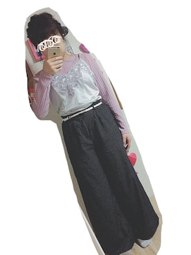 「くるりんぱヘアー」｜ぶーこさん（レディース・156cm）の春コーディネート