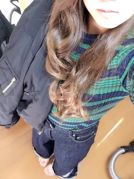 「MOUSSY（マウジー）のアイテム（ジャケット/アウター）」を使った、☆raia style☆さん（キッズ・70cm）の秋コーディネート