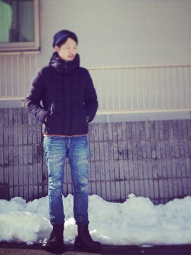 ひかるさん（メンズ・166cm）の冬コーディネート