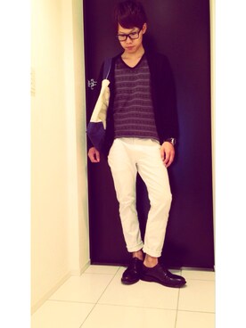 ホワイトデニム のメンズ人気ファッションコーディネート Wear