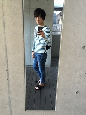 ひかるさん（メンズ・166cm）の春コーディネート