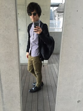 ひかるさん(メンズ・166cm)の春コーディネート