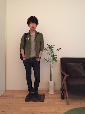 ひかるさん（メンズ・166cm）の春コーディネート