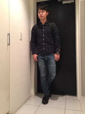 ひかるさん（メンズ・166cm）の秋コーディネート