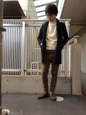 ひかるさん（メンズ・166cm）の冬コーディネート