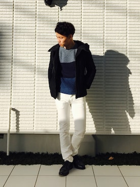 ひかるさん(メンズ・166cm)の冬コーディネート