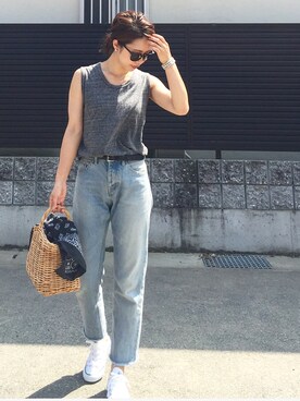 tomoさん（レディース・153cm）の夏コーディネート